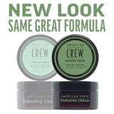 American Crew Men's Hair Forming Cream, Like Hair Gel with Medium Hold & Medium Shine, 3 Oz (Pack of 1)