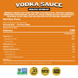 Hoboken Farms Vodka Sauce - Keto Certified, No Sugar Added, Gluten Free, Vegetarian, Plant Focused Pasta Sauce (2-Pack)