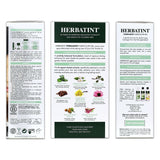 Herbatint Permanent Haircolor Gel, 1N Black, Alcohol Free, Vegan, 100% Grey Coverage - 4.56 oz