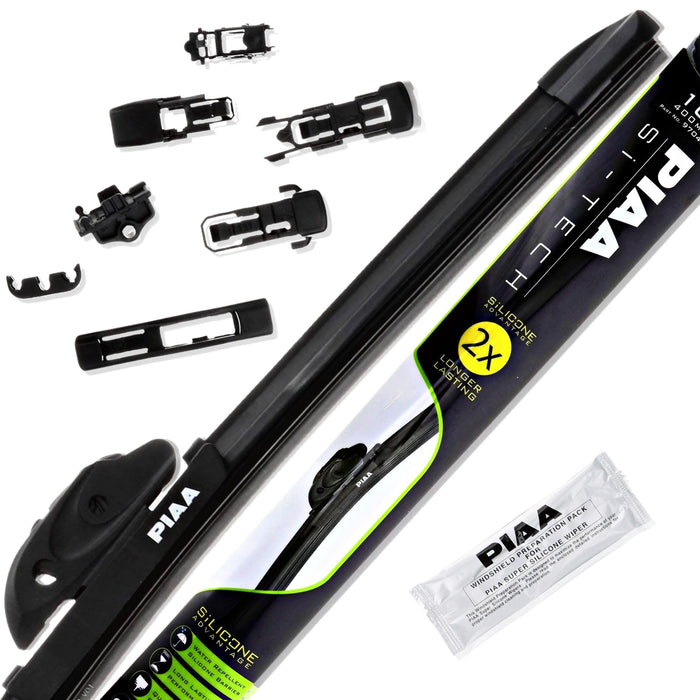 Piaa 97060 24-Inch (600mm) Si-Tech Silicone Wiper Blade, Premium All-Season OEM Windshield Wiper Replacement