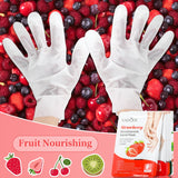 Swiffen 24 Pcs Fruits Beauty Hand Mask Bulk Hydrating Hand Moisturizing Gloves Shea Butter Aloe Treatment Mask for Spa Kit Sleeping Skincare Gift Beauty Kits for Women