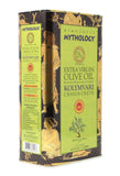 Mythology Greek Olive Oil From Greece, Cold Pressed Extra Virgin Olive Oil, Certified PDO Kolymvari Chania Crete, 3 Liter