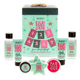 MAD BEAUTY FabYuleOus 7 Day Beauty Garland Advent Calendar, 7 Days of Bath & Body Goodies, Body Wash, Lotion, Bath Salts & Fizzers, Lip Balm