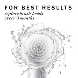 Olay Facial Cleaning Brush Advanced Facial Cleansing System Replacement Brush Heads, 2 Count (Pack of 2)