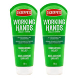 O'Keeffe's Working Hands Hand Cream, Relives and Repairs Extremely Dry Hands, 7 oz Tube (Pack of 2)