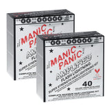 MANIC PANIC Amplified Flashlightning 40 Volume Cream Developer Hair Lightening Kit"Pack of 2"