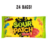 SOUR PATCH KIDS Soft & Chewy Candy, Halloween Candy, 24 - 2 oz Bags