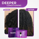 Hair Steamer for Deep Conditioning w/10-level Heats Up Quickly, Heating Cap for Deep Conditioner - Thermal Steam Cap For Black Hair, Great For Hair Treatment (Purple)