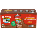 Horizon Organic Shelf-Stable 1% Lowfat Milk Boxes, Chocolate, 8 Fl Oz, 18 Pack