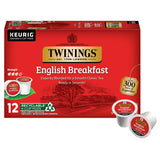 Twinings Probiotics+ Lemon & Ginger Herbal Tea K-Cup Pods for Keurig, 24 Count (Pack of 1), Supports Digestive Health, Naturally Caffeine-Free, Enjoy Hot or Iced