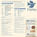 FREEE Gluten Free Self Raising White Flour | All Purpose Flour | for Cakes, Muffins & Pancakes Baking | Imported from UK | Baking Foods | 35.27 Oz (1kg)