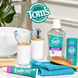 Tom’s of Maine Antiplaque and Whitening Toothpaste, Fluoride Free, Fennel, 3 Pack, 4.5 Oz