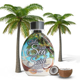 That’s What Sea Said Tanning Lotion Accelerator - For Indoor Tanning Beds and Outdoor Sun Tan - Safe for Face, Body and Tattoos - With Coconut Oil - No Bronzer