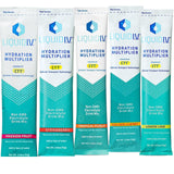 Gimme VR Liquid IV Hydration Multiplier Sampler Variety Pack - Strawberry, Passion Fruit, Tropical Punch, Golden Cherry, Lemon Lime - 5 Total Servings