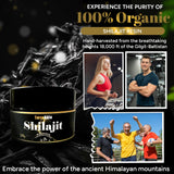 Suna Kalo Pure Himalayan Organic Shilajit Resin - Gold Grade, 100% Shilajit Supplement with 85+ Trace Minerals, Energy & Immune Support