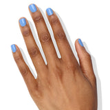 LONDONTOWN Soft Blue Shimmery Nail Polish, Tidal lakur, Vegan Chip-Resistant Long-Lasting Nail Lacquer, 40 fl oz