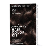 Madison Reed Radiant Hair Color Kit, Dark Ash Brown for 100% Gray Coverage, Ammonia-Free, 5NA Torino Brown, Permanent Hair Dye, Pack of 1