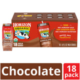 Horizon Organic Shelf-Stable 1% Lowfat Milk Boxes, Chocolate, 8 Fl Oz, 18 Pack