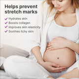 TriLASTIN Maternity Stretch Mark Prevention Cream (4oz) | Hypoallergenic and Paraben-Free | Pregnancy Must Haves | Stretch Mark Cream for Pregnancy | Scar and Stretch Mark Remover Cream (3 Pack)