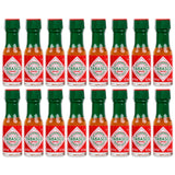 Tabasco Sauce Mini Hot Sauce Bottles- 16 Pack of Mini Hot Sauce Bottle. Travel Hot Sauce, Mini Tabasco Sauce Bottles.