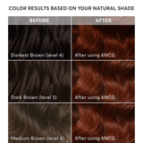 Madison Reed Radiant Hair Color Kit, Medium Amaretto Red for 100% Gray Coverage, Ammonia-Free, 6NCG Sardinia Red, Permanent Hair Dye, Pack of 2