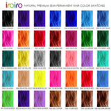 IROIRO Premium Natural Semi-Permanent Hair Color 330 Neon Red (8oz)