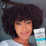 CURLSMITH - Weightless Air Dry Cream - Vegan Leave-In Conditioner for Any Hair Type, Smooths Hair (8 fl oz)