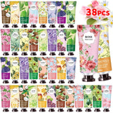 INALIER 38 Pack Hand Cream Gifts Set For Mother's Day Gifts for Mom,Hand Cream for Dry Hands,Moisturizing Hand Lotion Travel Size in Bulk,Hand Lotion for Mom Girls Her Wife Grandma