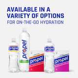 Propel, Peach, Zero Calorie Water Beverage with Electrolytes & Vitamins C&E, 24 Fl Oz, pack of 12