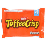 TEADZ Toffee Crisp Chocolate Bar Multipack, 4 x 38 g