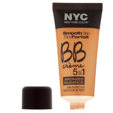 N.Y.C. New York Color BB Creme Foundation Bronze, Light, 1 Fluid Ounce