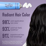 Madison Reed Radiant Hair Color Kit, Blackest Black for 100% Gray Coverage, Ammonia-Free, 2NNA Pescara Black, Permanent Hair Dye, Pack of 2