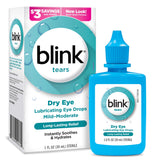 blink Tears Lubricating Eye Drops Mild-Moderate Dry Eye 30 mL (Pack of 3) Y