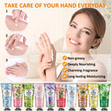 VESPRO 126 Pack Hand Cream Gifts Set For Women, Bulk Hand Lotion Travel Size for Dry Cracked Hands, Mini Hand Lotion for Valentines Day Gifts, Mother's Day Gifts and Baby Shower Party Favors