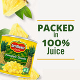 Del Monte Pineapple Chunks In Heavy Syrup 15.5 Oz. Can, 12 Pack, 15.5 Oz (Pack Of 12)