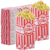 500 Pieces Paper Popcorn Bags 1 oz Small Pop Corner Bags Individual Servings for Popcorn Machine Christmas Party Disposable Pop Corn Storage Bag Bulk