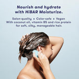 HiBAR Fragrance-Free Moisturize Shampoo and Conditioner Bar Set, Unscented Shampoo and Conditioner, Suitable for Color-Treated Hair & Eco-Friendly