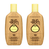 Sun Bum Sun Bum Original Spf 50 Sunscreen Lotion Vegan and Reef Friendly (octinoxate & Oxybenzone Free) Broad Spectrum Moisturizing Uva/uvb Sunscreen With Vitamin E 8 Ounce 2 Pack