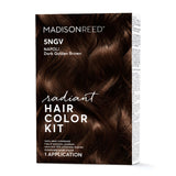 Madison Reed Radiant Hair Color Kit, Dark Golden Brown for 100% Gray Coverage, Ammonia-Free, 5NGV Napoli Brown, Permanent Hair Dye, Pack of 1