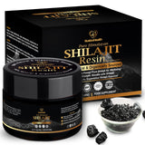 Pure Organic Himalayan Shilajit Resin - Authentic Gold Grade 30G Supplement Best for Men & Women - 85+ Trace Minerals and Rich in Fulvic & Humic Acid - 3rd Party Lab Tested Original Natural Shilajit