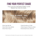 Madison Reed Radiant Hair Color Kit, Medium Smoky Blonde for 100% Gray Coverage, Ammonia-Free, 9NA Pisa Blonde, Permanent Hair Dye, Pack of 1