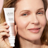 LAURA GELLER NEW YORK Spackle Super-Size - Ethereal Rose Glow - 2 Fl Oz - Skin Perfecting Primer Makeup with Hyaluronic Acid - Long-Wear Foundation Face Primer