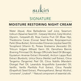 Sukin Moisture Restoring Night Cream 120ml X3