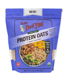 Bob's Red Mill Organic Protein Oats - 32 oz (Pack of 4) Non GMO Gluten Free Whole Grain