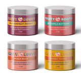 Fruity Booty - Intimate Odor Neutralizing Balm - Immediate Smell Protection for Your Butt, Bikini Zone, Balls, etc. - Natural Leave-On Formula with Aloe & Fruit Essences (Peach)