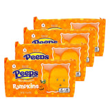 BLAIR CANDY Halloween Peeps Candy Bundle - 4 Pack of Marshmallow Peep's - Perfect Halloween Candy, Fall Candy, Trick Or Treat Candy - Pumpkins - 4.5 Ounces