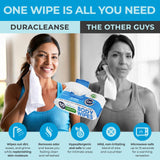 XL Body Wipes - (4 Pack) 200 Shower Wipes + 16 Travel Bath Wipes - 9" x 12" Thick Cleansing Waterless Wash - Adult Wipes for Elderly Incontinence, Camping