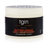 tgin Butter Cream Daily Moisturizer Duo For Natural Hair - Dry Hair - Curly Hair - Type 3c and 4c hair - Styler - 12 Oz - 2 PACK