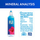 FIJI Natural Artesian Bottled Water 700mL / 23.7 Fl Ounce (Pack of 12) - Sports Cap - 100% Natural Electrolytes