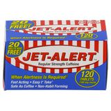 Jet-alert 100 Mg Each Caffeine Tab 120 Count Value Packs (4)